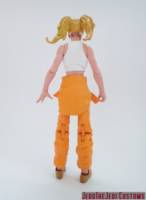 Harley Quinn (Arkham Inmate) (Batman) Custom Action Figure [Harley Quinn (Arkham inmate) custom figure back]