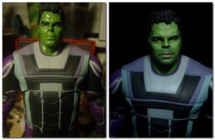 ZD toys Endgame Hulk repaint (Avengers) Custom Action Figure