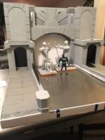 Gotham Plaza Gotham City (Batman - New Animated Series) Custom Diorama / Playset [work in progress]