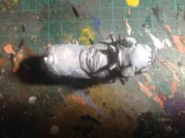 Dawg (Lobo's dog) (DC Universe) Custom Miniature / Figurine