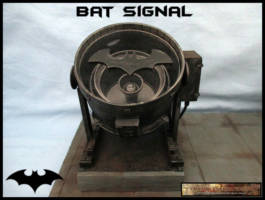 Batman - Bat Signal rooftop display (Batman) Custom Diorama / Playset