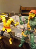 Dc Infinite Cannon and Saber from Vigilante (DC Infinite Heroes) Custom Action Figure