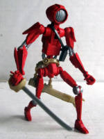 Red Jax - Pirate Droid (Star Wars) Custom Action Figure