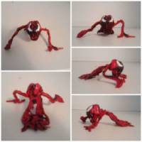 Carnage (symbiote form) (Venom) Custom Action Figure