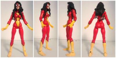 Spider-Woman (jessica drew) (Marvel Legends) Custom Action Figure