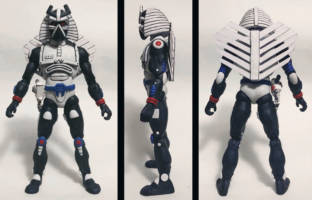 Chrome Dome (NECA '87 Cartoon Style) (Teenage Mutant Ninja Turtles) Custom Action Figure