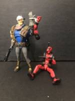 Cable and Deadpool animated (Marvel Legends) Custom Action Figure