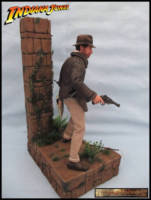 indiana jones display and box (Indiana Jones) Custom Diorama / Playset