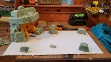 Autobot Ark Base (Transformers) Custom Diorama / Playset