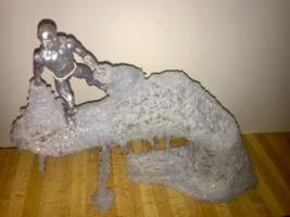 Ice man's Ice Slide (Marvel Legends) Custom Diorama / Playset