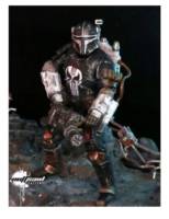 Punisher Mandalorian (Star Wars) Custom Action Figure
