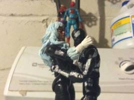 The Symbiote Emperor (Spider-Man) (Marvel Legends) Custom Action Figure [Missing something or maybe someone]