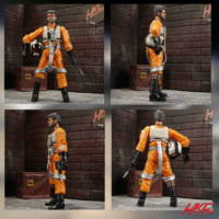 Jorg Sacul (X-wing suit) The Vintage Collection George Lucas (Star Wars) Custom Action Figure