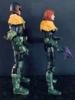 Judge Dredd & Judge Anderson (Marvel Legends) Custom Action Figure