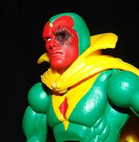 Battle damaged Vision (Young Titans) (Marvel Legends) Custom Action Figure