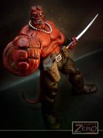Ultimate Hellboy (Hellboy) Custom Action Figure