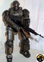 WW2 Tommy Robot Trooper 2 (Iron Man) Custom Action Figure