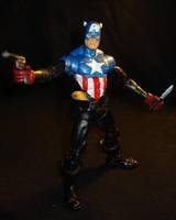 Captain America: James Buchanan Barnes (Captain America) Custom Action Figure