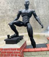 Spiderman black suit (Spider-Man - Movie) Custom Action Figure