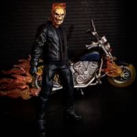 Mezco Style Ghost Rider (Marvel Legends) Custom Action Figure