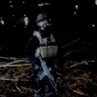 One 12th Scale Captain PRICE. Task Force 141 (Modern Warfare 3) Custom Action Figure [BRAVO Six going DARK]