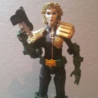 One 12th Scale. Judge Cassandra Anderson PSI (Judge Dredd) Custom Action Figure