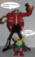 Thunderbolt the Chinchilla (Sonic) Custom Miniature / Figurine