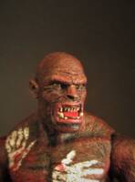 Uruk-Hai berserker nr 1, upgrade of the original figure (Lord of the Rings) Custom Action Figure