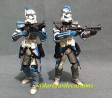 Arc Troopers Fives & Echo (Star Wars Clone Wars) Custom Action Figure