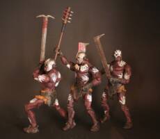 Uruk-Hai berserker 02, leader of the pack. Custom of the original figure. (Lord of the Rings) Custom Action Figure