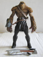 Bwarrah “Bald-top” - Wookie Bounty Hunter (Star Wars) Custom Action Figure [Front View]