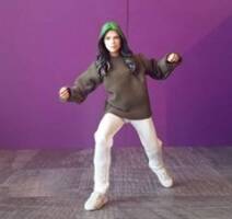 Billie Eilish (Marvel Legends Style) (Real People) Custom Action Figure
