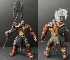 Dethor The Slicer -  Half Giant Barbarian (Original) Custom Action Figure