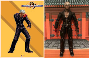 K' (King of Fighters) Custom Action Figure