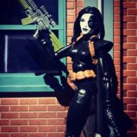 Domino (Marvel Legends) Custom Action Figure [Domino on the Go]