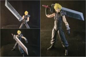 Cloud strife, Figma style (Final Fantasy VII) Custom Action Figure