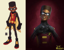 Trill Robin (DC Direct) Custom Action Figure