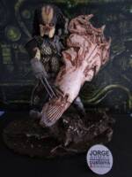 Queen alien Skull-predator Trophy Wall Neca 1:10 (Aliens) Custom Other [FINAL PRIZE]