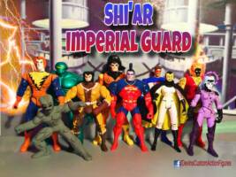 Oracle (X-Men) Custom Action Figure [Shi’ar Imperial Guard custom figures]