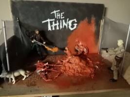 The thing film vintage (Marvel Legends) Custom Diorama / Playset