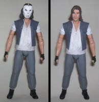Casey Jones (1990 Movie Unmasked Head) (Teenage Mutant Ninja Turtles) Custom Action Figure