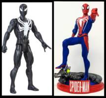 Spider-Man Advanced Suit (PS4)  Statue (Marvel) Custom Statue / Bust [Before and After]
