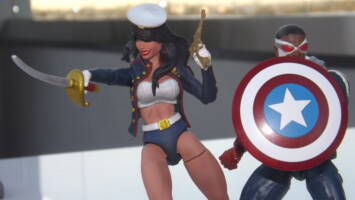 Ms. Marine (Billy Tucci illustration) (Marvel Legends) Custom Action Figure