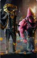 Patrick (street gang concept)(SpongeBob) (Spongebob Squarepants) Custom Action Figure