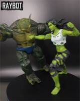 She-Hulk (repaint) (Marvel Legends) Custom Action Figure