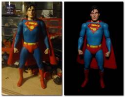 NECA Christopher Reeve Superman version 2 (or 3, who knows) (Superman) Custom Action Figure