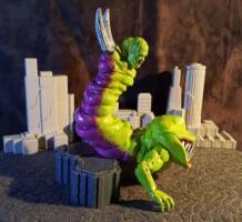 Clawhead, from the arcade game King of the Monsters 2 (SNK) Custom Action Figure
