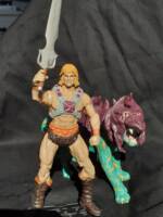 He-Man & Battle Cat (Masters of the Universe) Custom Action Figure [He-man & Battle Cat]