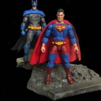 Superman & Batman - Rafeal Grampa Style (DC Universe) Custom Action Figure