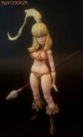 The Maxx and Julie Winters the Leopard Queen (Image) Custom Action Figure